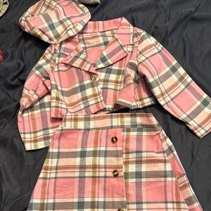 Girls 3/4 3 pc outfit